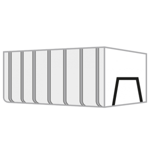 Groenafval container 35m³